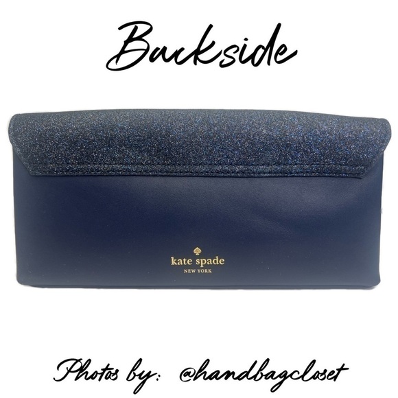 Kate Spade Leather Moon Phases Lunar Constellation  Clutch Bag Lido Ave Novelty - Picture 5 of 12